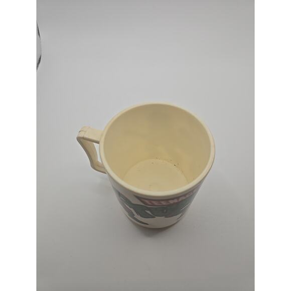 Vintage 1989 Mirage Studios Cup Teenage Mutant Ninja Turtles Beige Mug - Picture 6 of 6